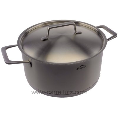 991LC45024  45024 - Faitout avec couvercle inox 24 cm Foodie Lacor  64,70 €