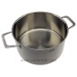 45024 - Faitout avec couvercle inox 24 cm Foodie Lacor 