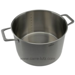 45026 - Faitout avec couvercle inox 26 cm Foodie Lacor 