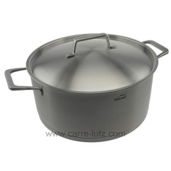 991LC45028  45028 - Faitout avec couvercle inox 28 cm Foodie Lacor  77,30 €