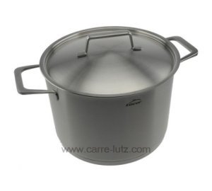 45124 - Marmite avec couvercle inox 24 cm Foodie Lacor 