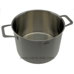 45124 - Marmite avec couvercle inox 24 cm Foodie Lacor 