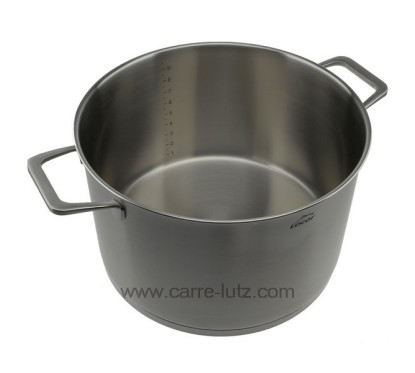 991LC45128  45128 - Marmite avec couvercle inox 28 cm Foodie Lacor  86,80 €