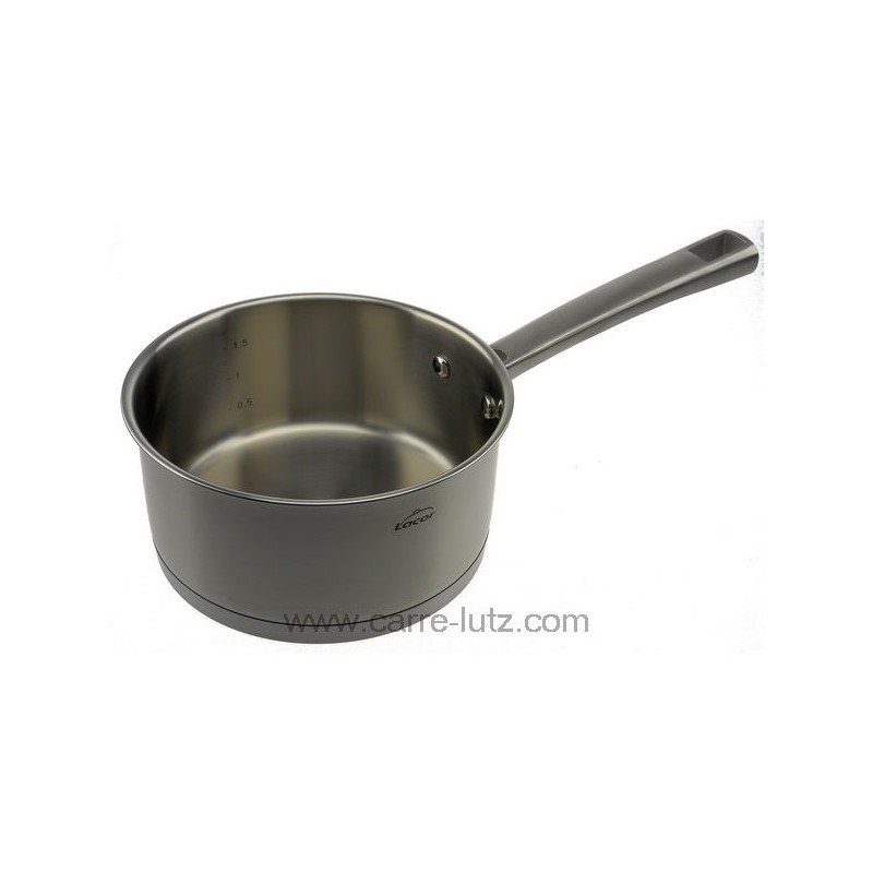 991LC45218  45218 - Casserole inox 18 cm Foodie Lacor  38,60 €