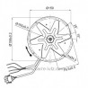 231126  Ventilateur centrifuge extracteur de fumée Ecofit 2RECA3 de poele a pellet Cadel Edilkamin Karnex Palazzetti Ravelli ...