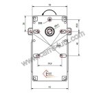 231520  Motoréducteur de vis sans fin 1,5 tour/minute Kenta de poele à pellet 102,00 €