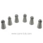 68893 - Lot de 6 douilles Russe en inox 18/10 Lacor