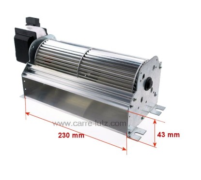 231128  951004800 - Ventilateur tangentiel de poele a pellet Eva calor 157,50 €
