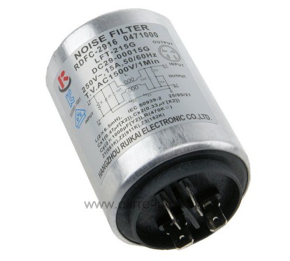 230109  DC29-00015G - Filtre antiparasite emi lft-215g 250v Samsung 125,70 €