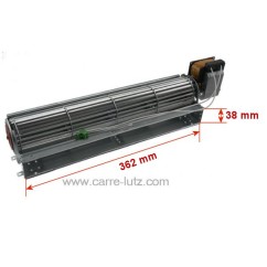 231127  Ventilateur tangentiel 58W de poele a pellet TGA 60/1-360/40 EMMEVI - FERGAS 114503X 88,50 €