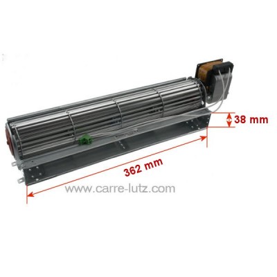 231127 Ventilateur tangentiel 58W de poele a pellet TGA 60/1-360/40 EMMEVI - FERGAS 114503X 88,50 €