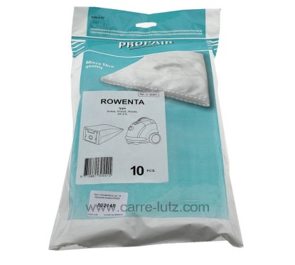 802148  ZR470 - Sacs d'aspirateur par 10 Rowenta ambia RO220 10,10 €