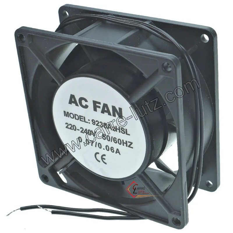 Ventilateur 18W 240V 00001308540  92x92x38 mm Godin Franco-Belge