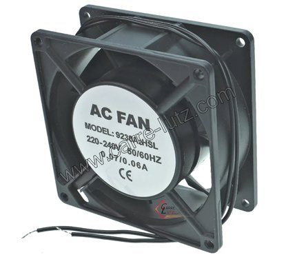 23190006  Ventilateur 18W 240V 92x92x38 mm 31,50 €
