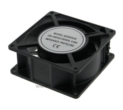 23190006  Ventilateur 18W 240V 92x92x38 mm 16,20 €