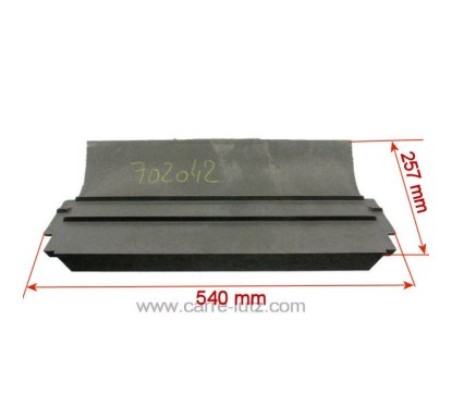 F670604B - Déflecteur FB60700604 de foyer Invicta
