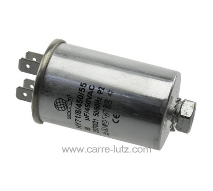 23090011  Condensateur permanent 8 MF 450V 4,90 €