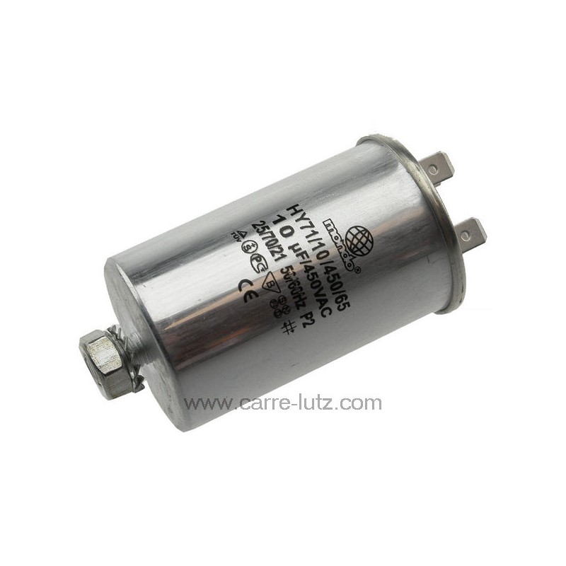 23090013 Condensateur permanent 10MF 450V 4,50 € 23090013 Condensateur permanent 10MF 450V 4,50 €