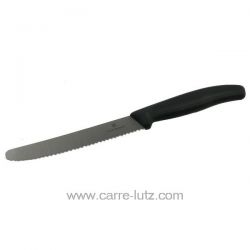 Couteau steack bout rond longueur lame 11 cm longueur totale 22 cm manche spécial lave vaisselle marque suisse Victorinox , r...