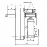 231525  Motoréducteur de vis sans fin 1 tour/minute de poele à pellet 86,40 €