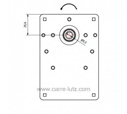 231525  Motoréducteur de vis sans fin 1 tour/minute de poele à pellet 86,40 €