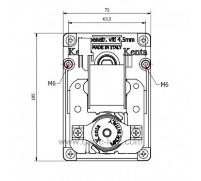 231525  Motoréducteur de vis sans fin 1 tour/minute de poele à pellet 86,40 €