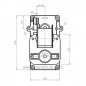 Motoréducteur de vis sans fin 2 tour/minute de poele à pellet