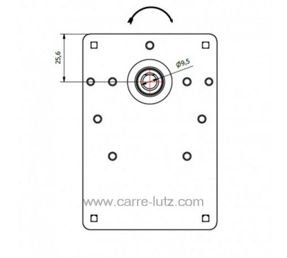 231527  Motoréducteur de vis sans fin 5 tour/minute de poele à pellet 86,40 €