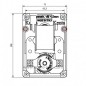 Motoréducteur de vis sans fin 4 tour/minute de poele à pellet