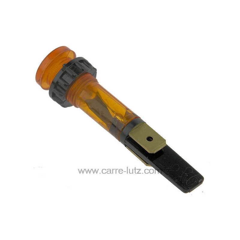 220262  Voyant orange diamètre 10 mm 230V 1,70 €