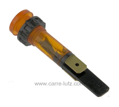 220262  Voyant orange diamètre 10 mm 230V 1,70 €