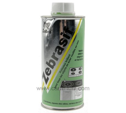 705062  Zébrasif liquide bidon de 200 ml 12,30 €