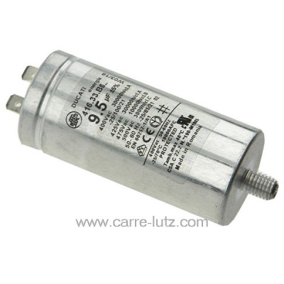 23090016  Condensateur permanent 9,5MF 450V C00275351 Ariston  10,20 €