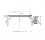 23190007  Ventilateur tangentiel 240 mm moteur à droite 1 vitesse 72,00 €