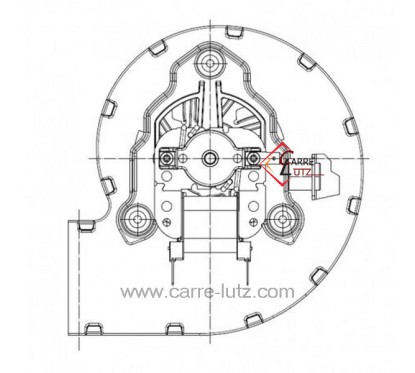 23190012  Ventilateur de convection 41451002903 de poele a pellet MCZ 96,20 €