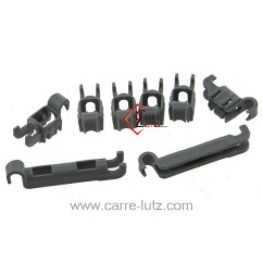 54092003  00611472 - Kit palier pince panier inférieur de lave vaisselle Bosch Siemens 8,40 €