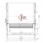 Ventilateur d'air centifuge Trial CAD12R-001