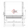 231110  Ventilateur d'air centifuge Trial CAD12R-001 136,80 €