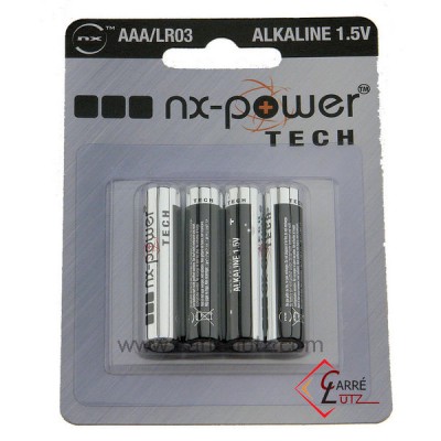 997040  4 PILES LR3 ALCALINES 1,90 €