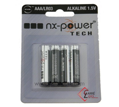 997040  4 PILES LR3 ALCALINES 1,90 €