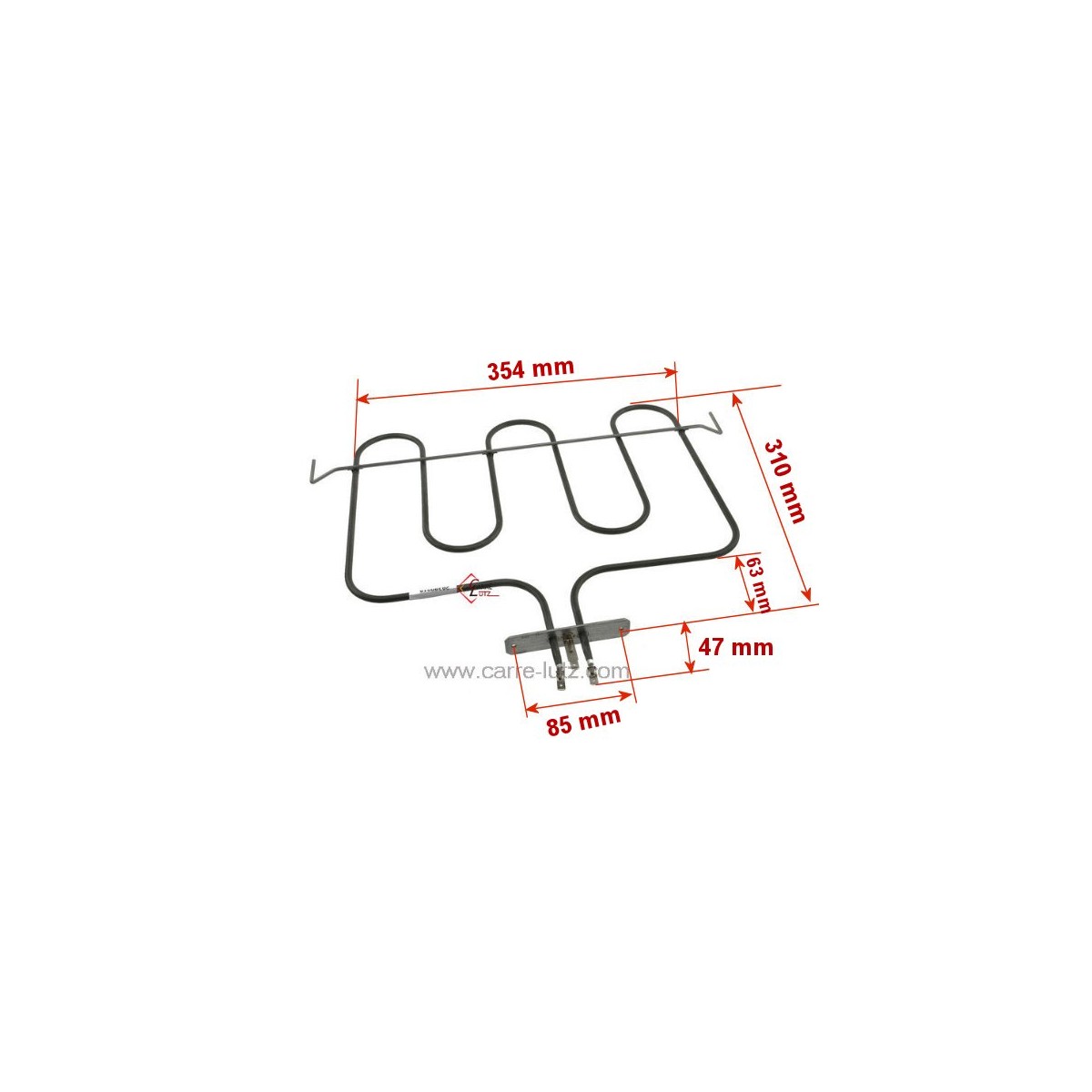 20390019 42802244 - Résistance de voute 2000W de four Candy Rosières 16,10 € 20390019 42802244 - Résistance de voute 2000W de four Candy Rosières 16,10 €