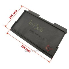 10164310153  - Plaque de foyer latérale pour convecteur Godin 362101