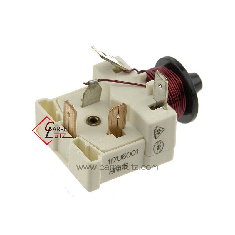 228116  Relai de compresseur Secop Danfoss 117U6001 6,30 €