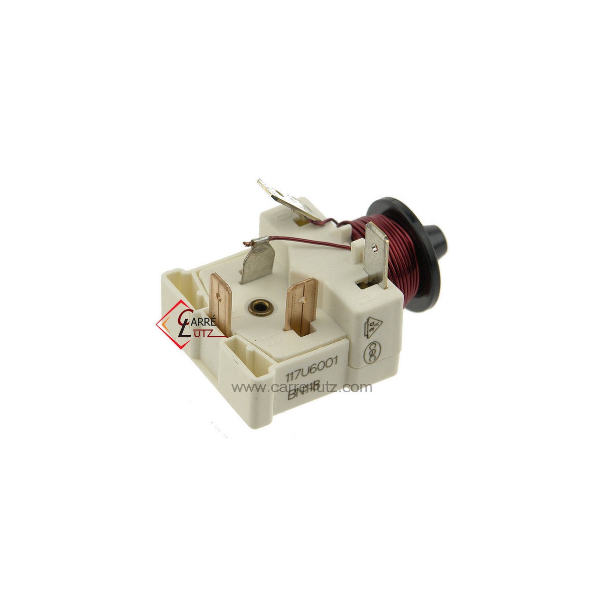 228116  Relai de compresseur Secop Danfoss 117U6001 6,30 €
