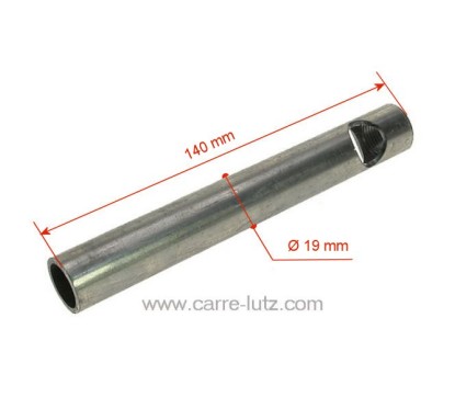 703971  Tube convoyeur porte résistance 140mm diamètre 19 mm de poêle à pellet 27,00 €