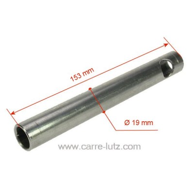 703973  Tube convoyeur porte résistance 153mm diamètre 19 mm de poêle à pellet 22,60 €