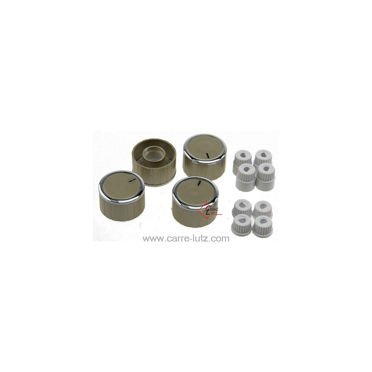 707029 Lot de 4 manettes universelles couleur Bronze / Inox 5,30 € 707029 Lot de 4 manettes universelles couleur Bronze / Inox 5,30 €