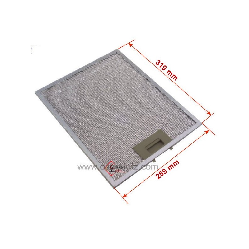 70190024  02800905 - Filtre à graisse métal Candy 701959 Gorenje de hotte aspirante 14,70 €