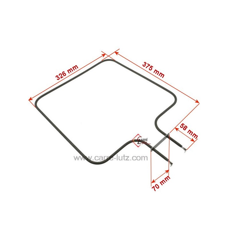20390024 8072470027 - Résistance de sole 1000W 230V de four Electrolux 13,40 € 20390024 8072470027 - Résistance de sole 1000W 230V de four Electrolux 13,40 €