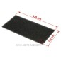 481010354757 - Filtre mousse HX 220x110mm pour condenseur de sèche linge Whirlpool